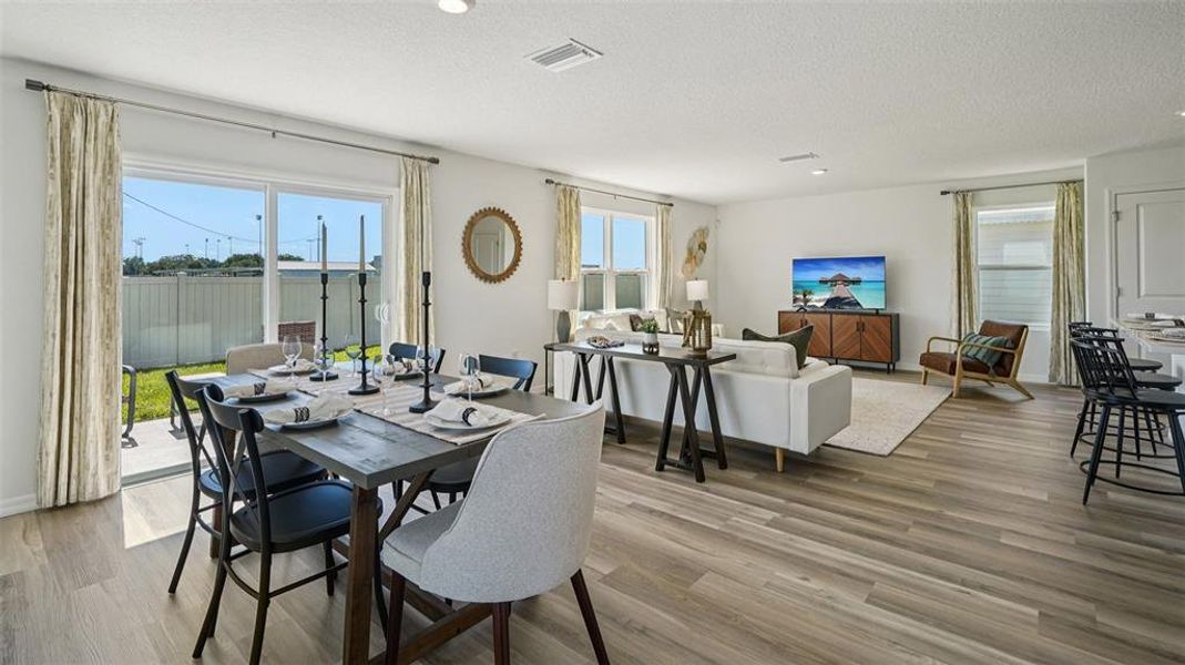 Furnished interior view inside a new home in , Ocala (Image 7).