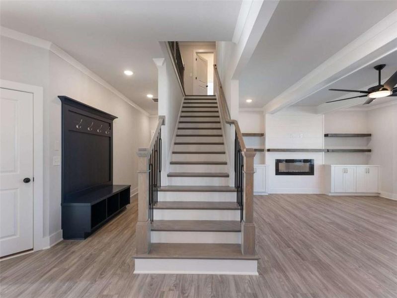 Spacious, unfurnished interior of a new home in , Buford (Image 53).