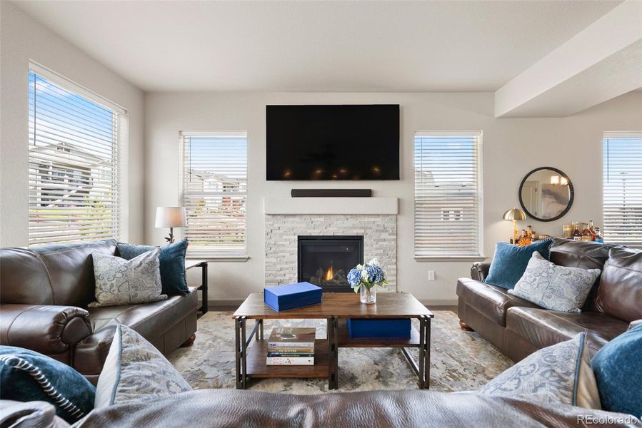 The perfect gathering spot, or private retreat.