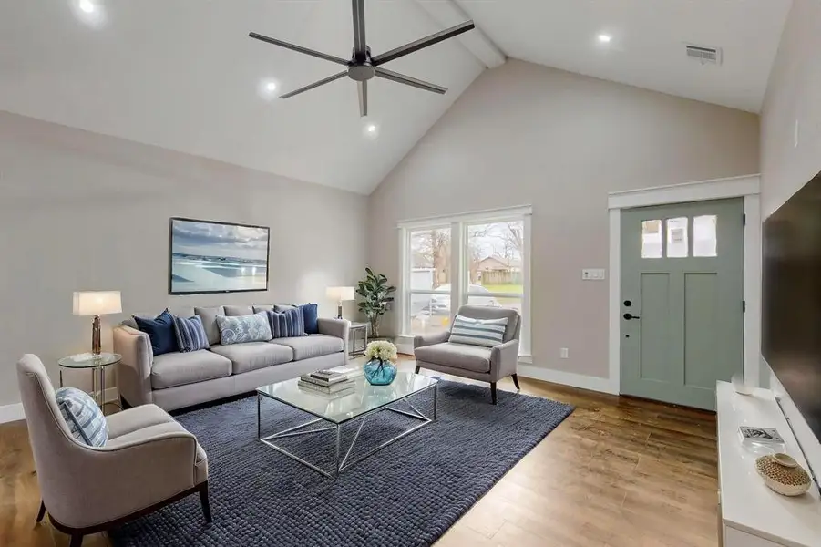 Furnished interior view inside a new home in , Corsicana (Image 9). Furnished interior view inside a new home in , Corsicana (Image 9).