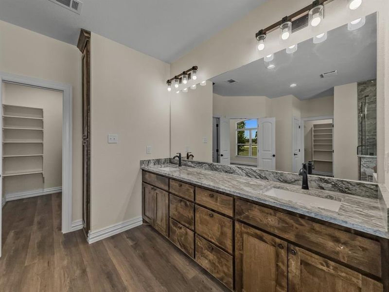 Furnished interior view inside a new home in , Ector (Image 14).