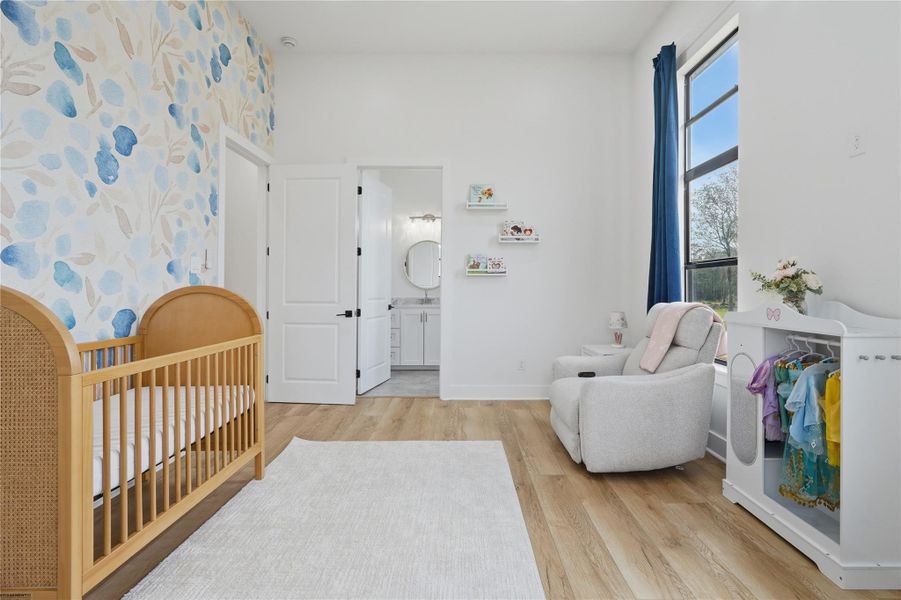 Furnished interior view inside a new home in , Willis (Image 26).