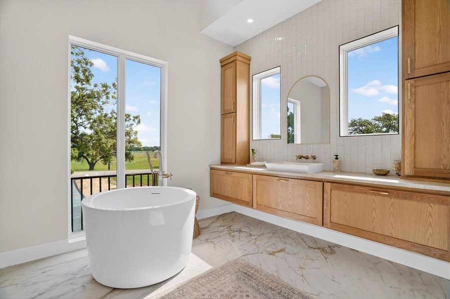 Furnished interior view inside a new home in , Weatherford (Image 16).