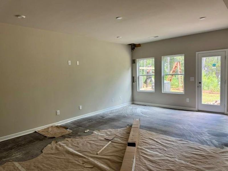 In-progress construction of a new home in Park Center Pointe, Mableton, GA (Image 8).