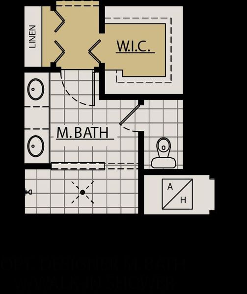 2D floor plan layout for the Sweetwater by William Ryan Homes in Myers Estates, Seffner, FL (Image 6).