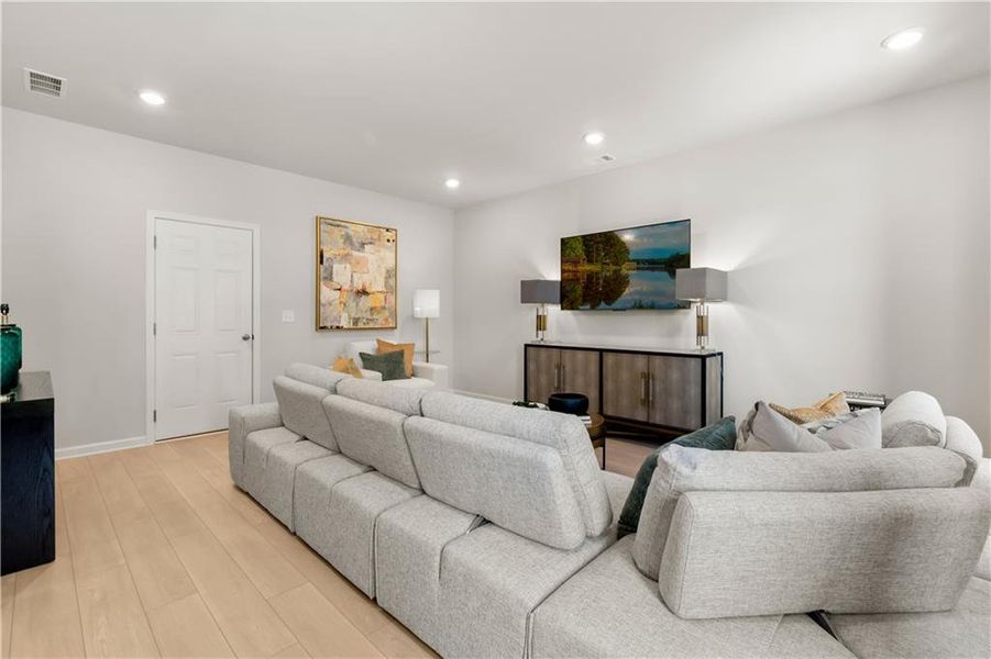 Furnished interior view inside a new home in Silverock, McDonough (Image 32).