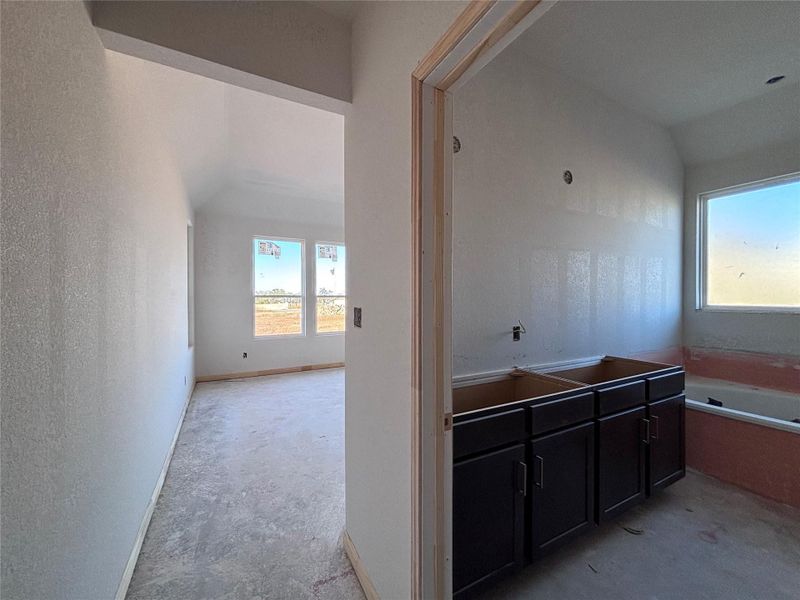 In-progress construction of a new home in The Colony 50s, Bastrop, TX (Image 19). In-progress construction of a new home in The Colony 50s, Bastrop, TX (Image 19).