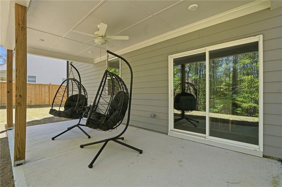 Exterior details and patio area of a home in , Dallas (Image 28).