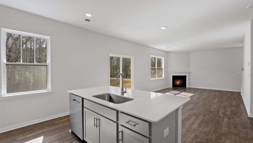 Furnished interior view inside a new home in Spring Ridge, Anderson (Image 11).
