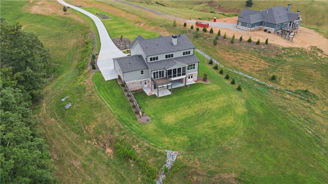 Front exterior of a new home in , Gainesville, GA, highlighting curb appeal (Image 29).