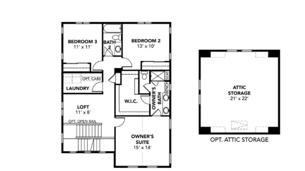2D floor plan layout of this home in Dillon Pointe - City, Broomfield, CO (Image 3). 2D floor plan layout of this home in Dillon Pointe - City, Broomfield, CO (Image 3).