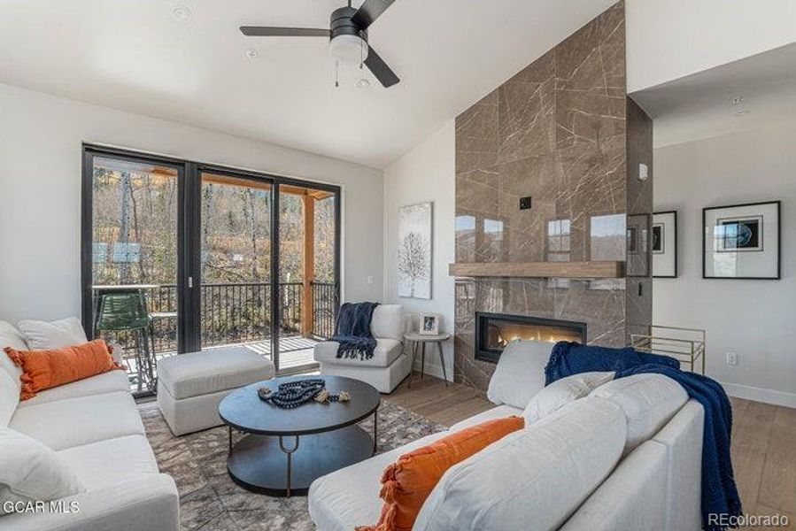 Furnished interior view inside a new home in , Granby (Image 8). Furnished interior view inside a new home in , Granby (Image 8).