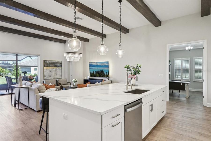 Furnished interior view inside a new home in , San Antonio (Image 16).