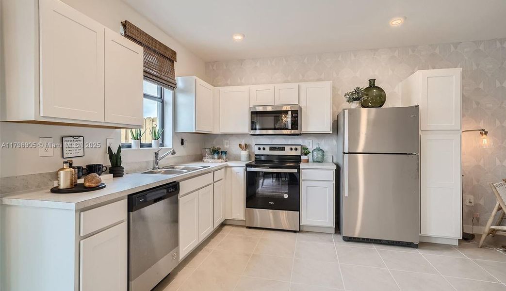Furnished interior view inside a new home in Palm Cay, Florida City (Image 20).
