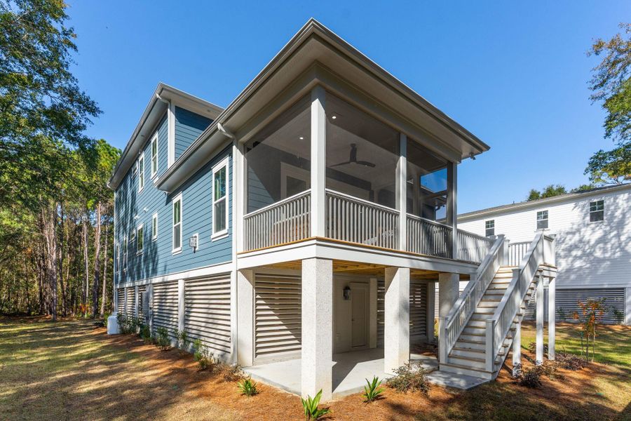 Exterior details and patio area of a home in , Mount Pleasant (Image 52).
