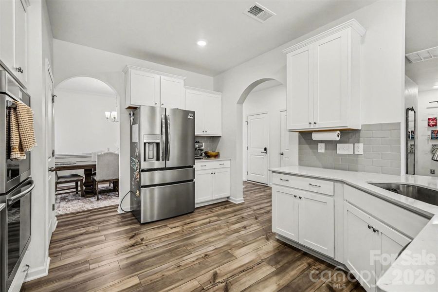 Furnished interior view inside a new home in Gambill Forest: Enclave, Mooresville (Image 9).