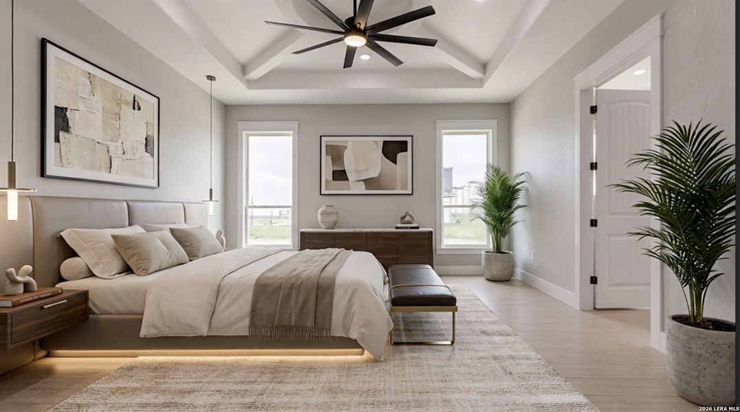 Furnished interior view inside a new home in , La Vernia (Image 8).