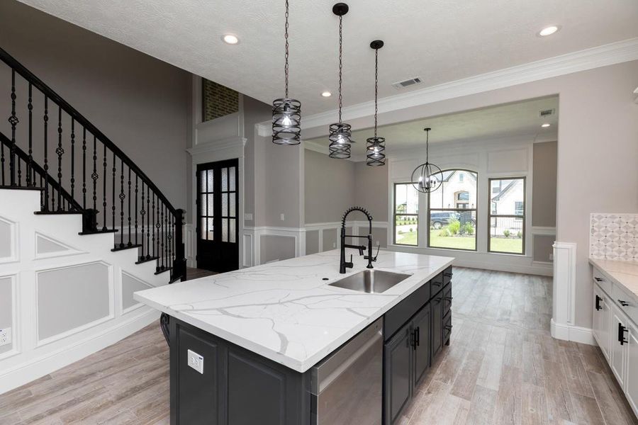 Furnished interior view inside a new home in , Beaumont (Image 5). Furnished interior view inside a new home in , Beaumont (Image 5).