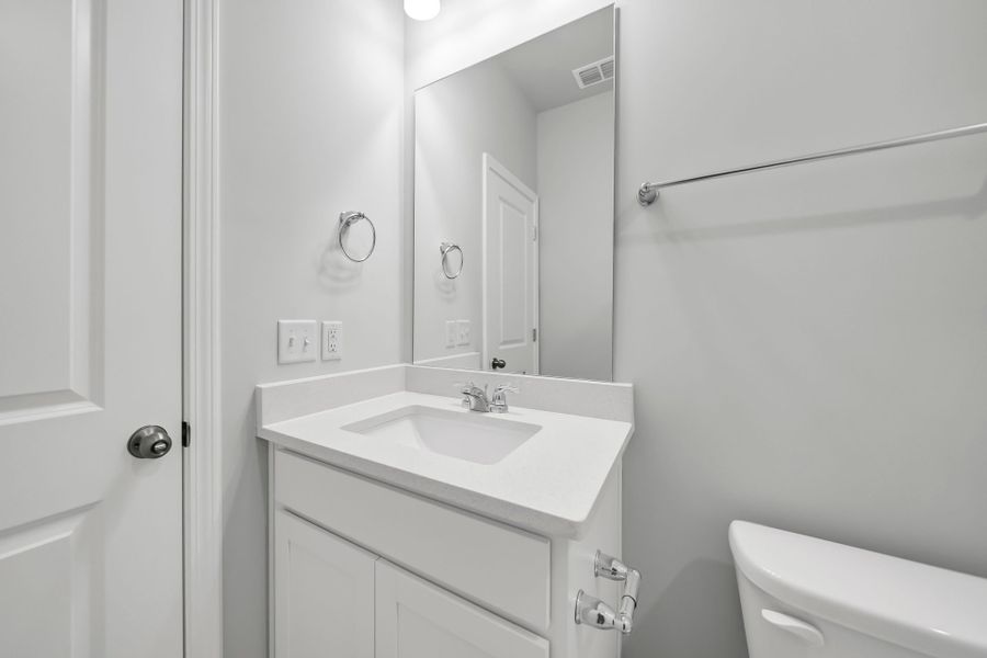 Furnished interior view inside a new home in Monroe Preserve, Chapin (Image 6).