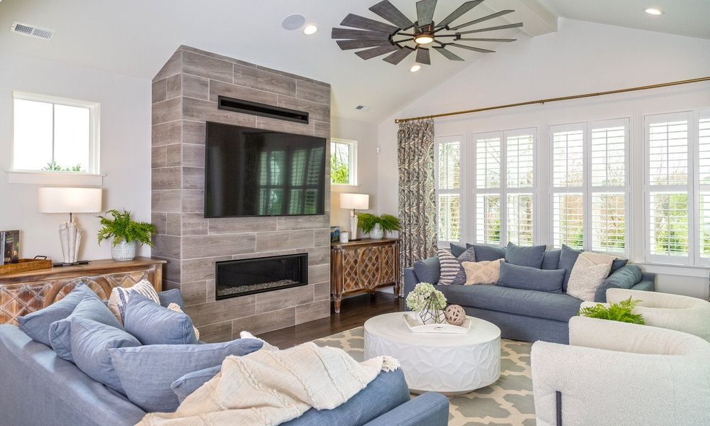Representative furnished interior of a home built from the Monterey by Classica Homes in Riverchase Estates, Lancaster (Image 58).