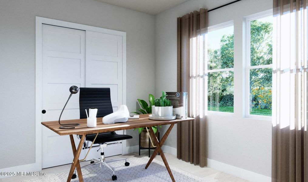 Furnished interior view inside a new home in , St. Augustine (Image 9).
