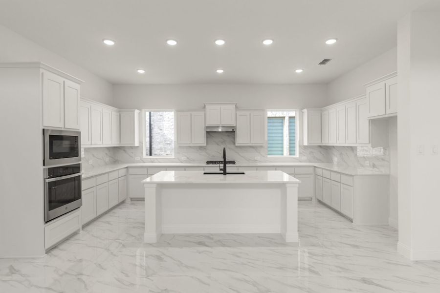 Furnished interior view inside a new home in Sutton Fields, Celina (Image 4).