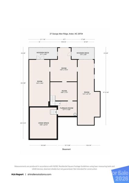 2D floor plan layout of this home in , Arden, NC (Image 5).