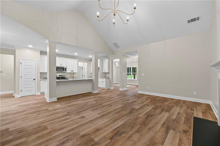 Spacious, unfurnished interior of a new home in , Nicholson (Image 23).
