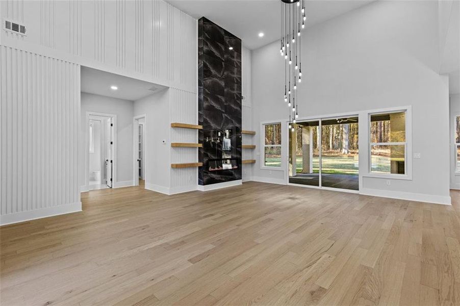 Spacious, unfurnished interior of a new home in , Monroe (Image 45).