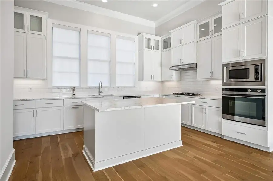 Furnished interior view inside a new home in , Addison (Image 12).