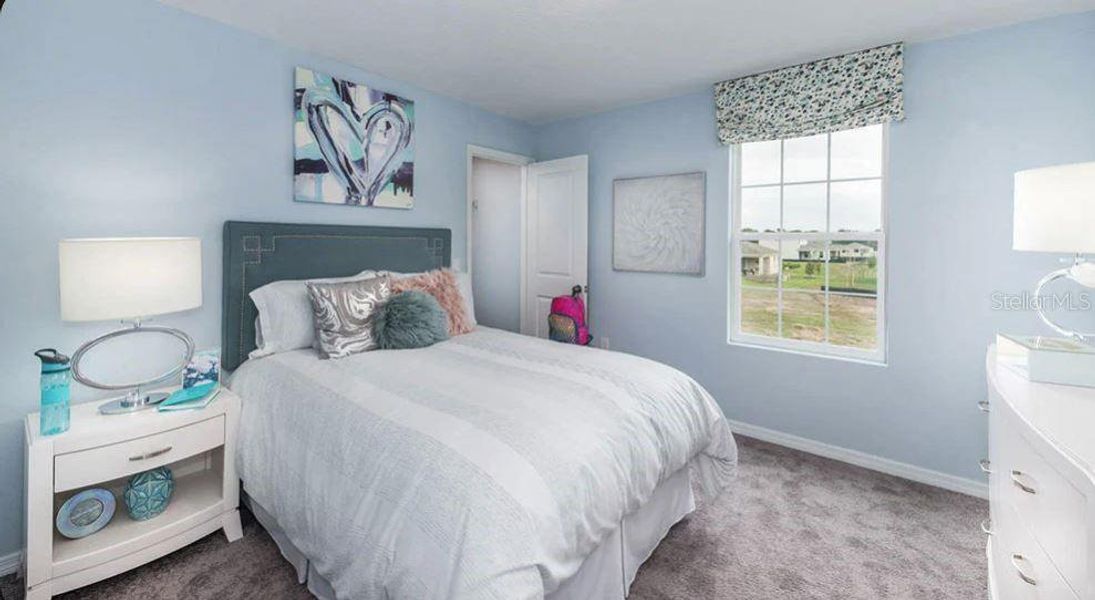 Furnished interior view inside a new home in Palm Wind, Hudson (Image 9).