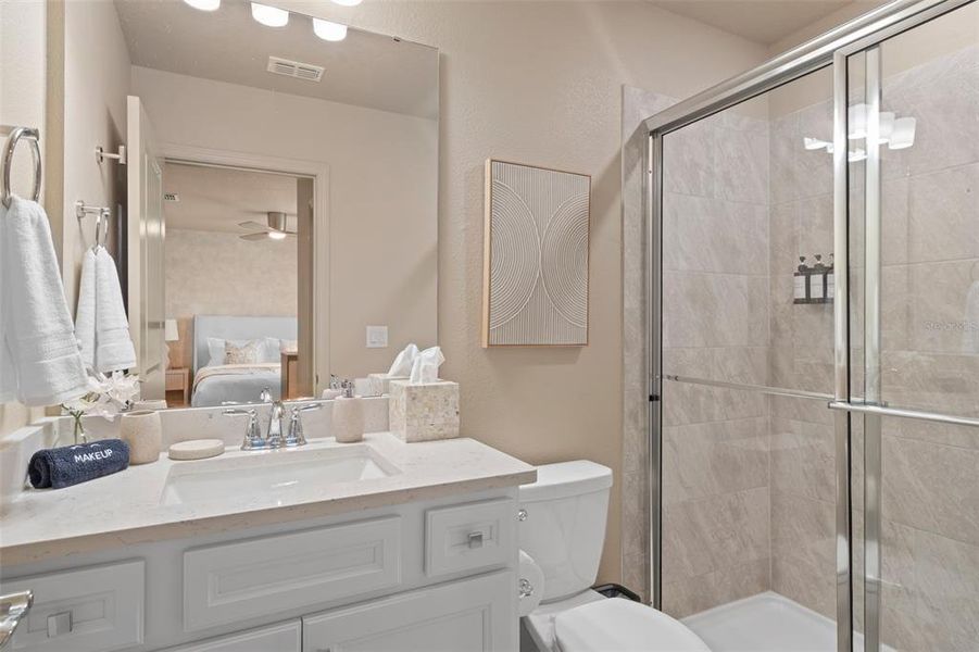 Furnished interior view inside a new home in Windsor Cay Resort, Clermont (Image 50).