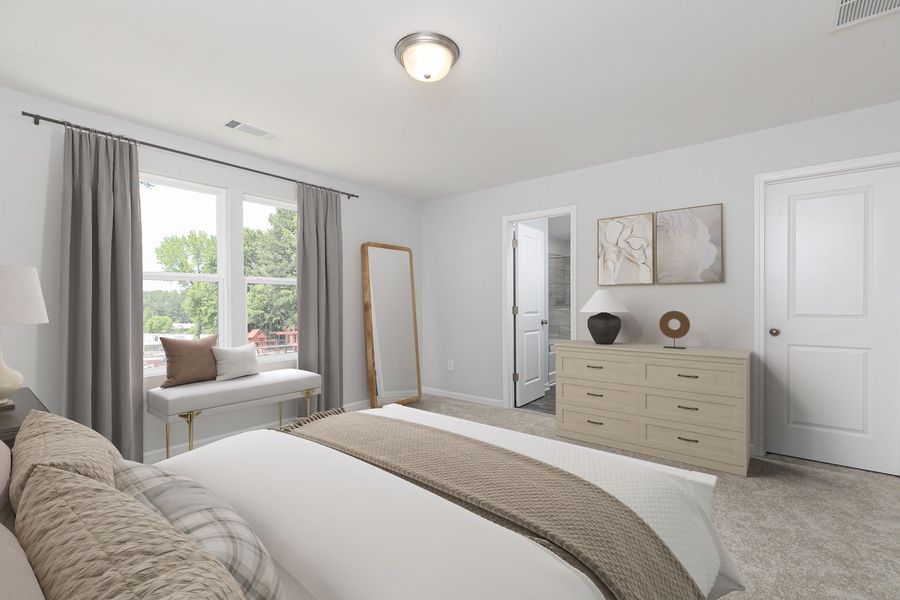 Furnished interior view inside a new home in Southbridge, Sumter (Image 39).