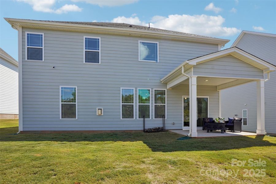 Front exterior of a new home in Falls Cove, Troutman, NC, highlighting curb appeal (Image 19).