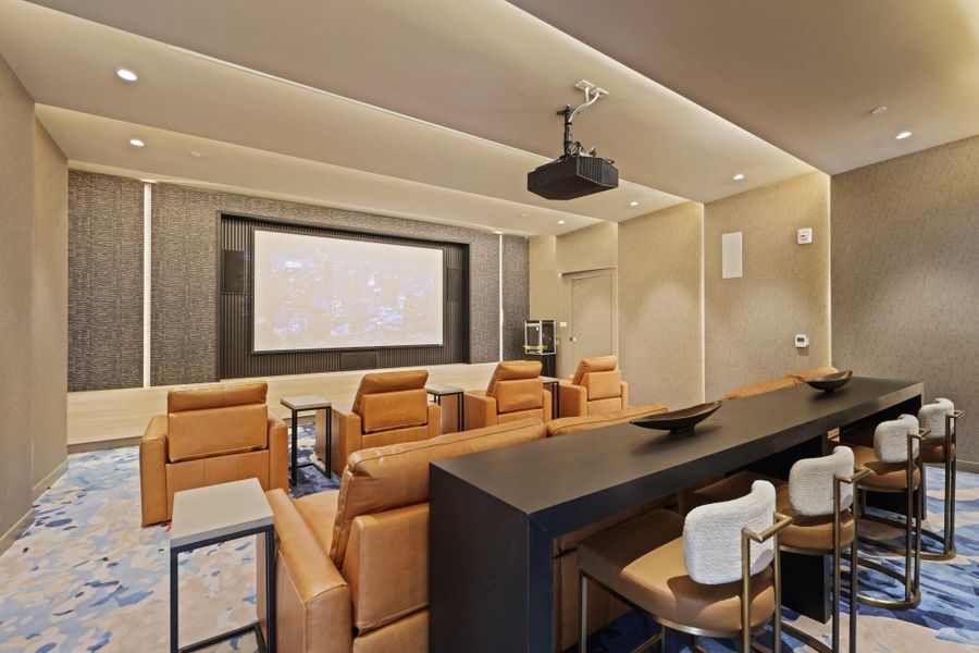 Furnished interior view inside a new home in , Fort Lauderdale (Image 9).