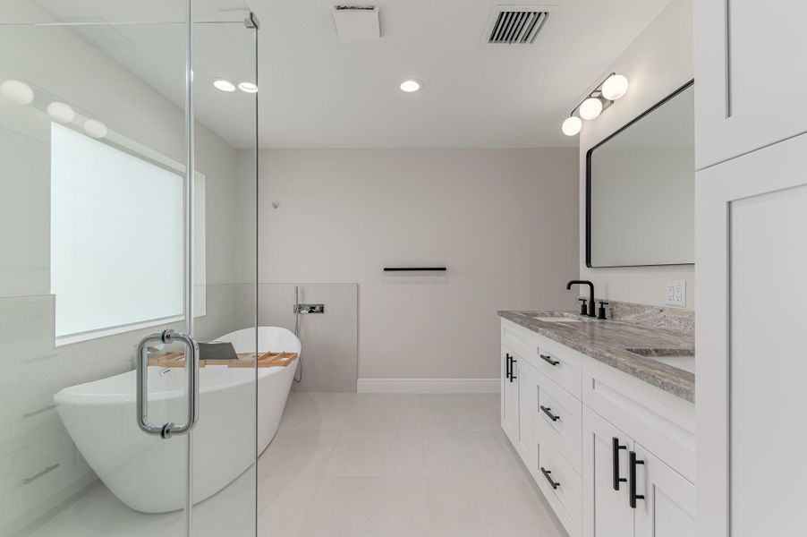 Furnished interior view inside a new home in , Port St. Lucie (Image 16). Furnished interior view inside a new home in , Port St. Lucie (Image 16).