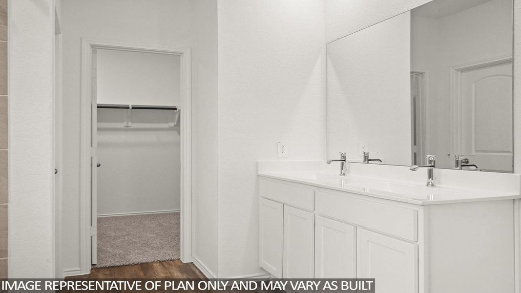 Furnished interior view inside a new home in Cypress Green, Tomball (Image 14).