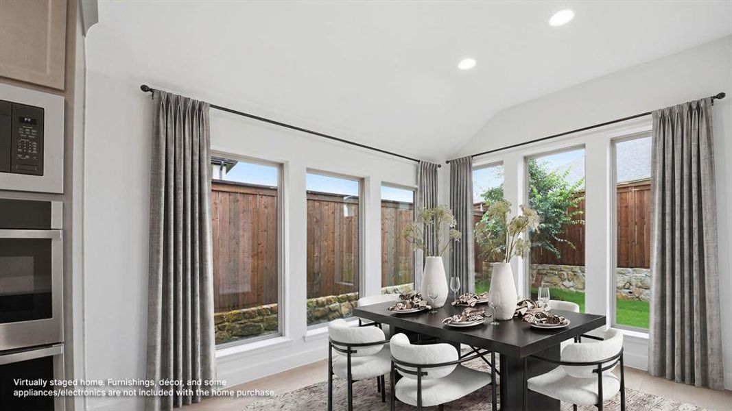 Furnished interior view inside a new home in M3 Ranch, Mansfield (Image 9).