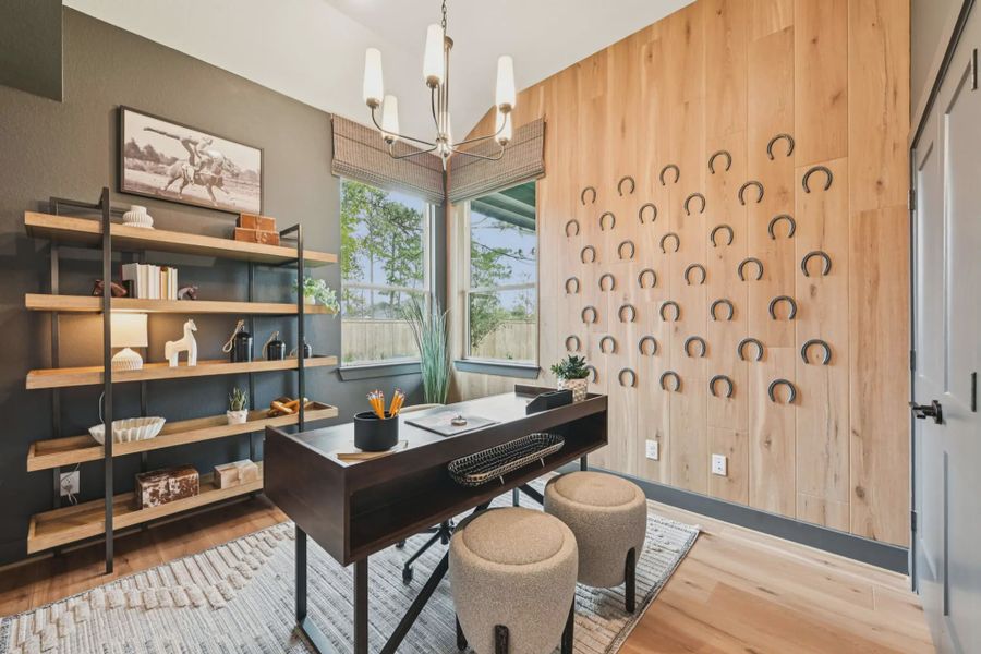 Representative furnished interior of a home built from the Tanlay by Chesmar Homes in Jubilee Chateau, Hockley (Image 8).