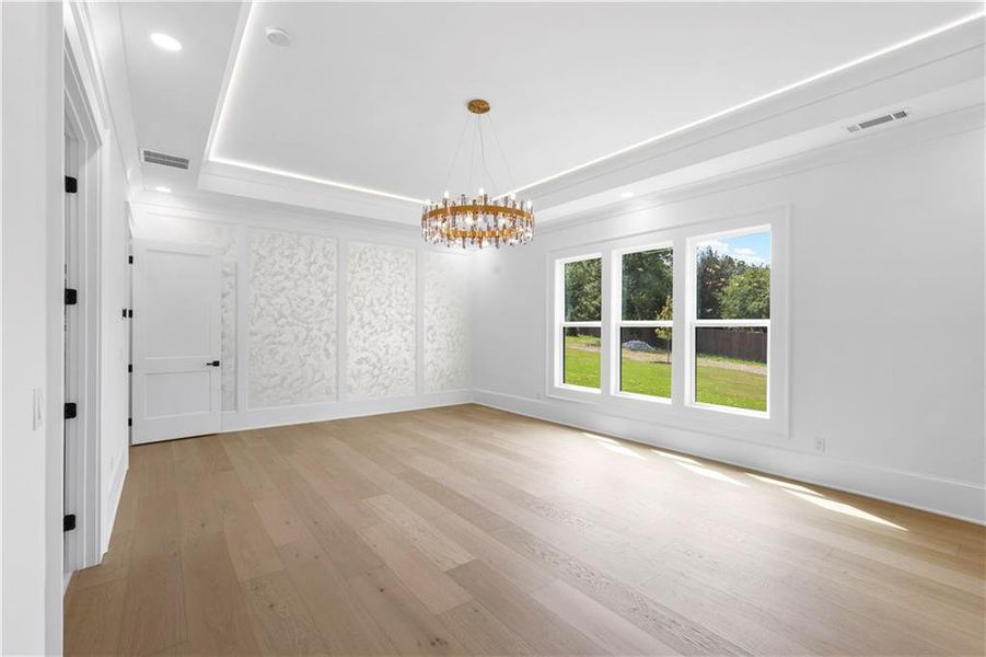 Spacious, unfurnished interior of a new home in , Monroe (Image 58).