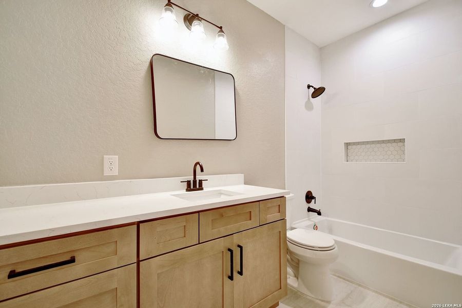 Furnished interior view inside a new home in , Moore (Image 4).