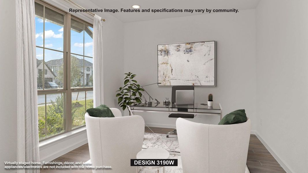 Furnished interior view inside a new home in Grand Central Park, Conroe (Image 5). Furnished interior view inside a new home in Grand Central Park, Conroe (Image 5).