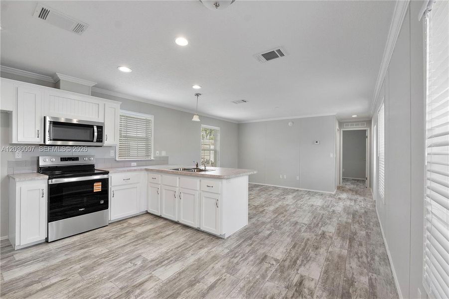 Furnished interior view inside a new home in , Dania Beach (Image 8).
