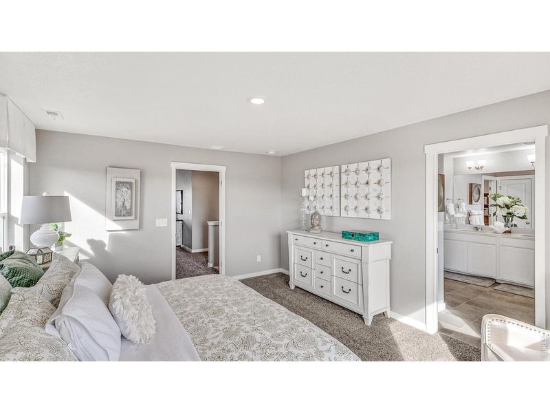Furnished interior view inside a new home in Hansen Farm, Fort Collins (Image 2).