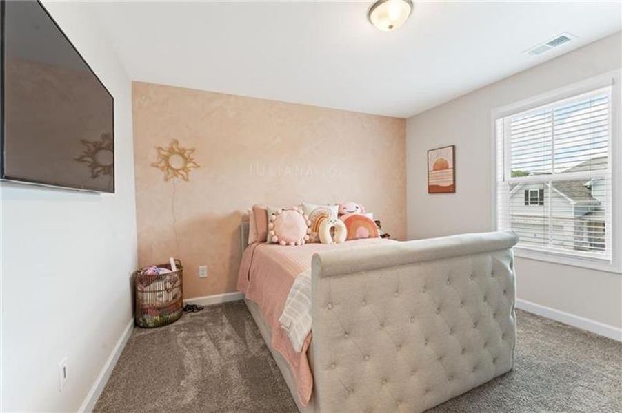 Furnished interior view inside a new home in Tapp Farm, Powder Springs (Image 6). Furnished interior view inside a new home in Tapp Farm, Powder Springs (Image 6).