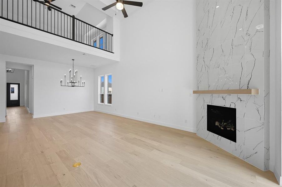 Spacious, unfurnished interior of a new home in Star Trail: 55ft. lots, Prosper (Image 19). Spacious, unfurnished interior of a new home in Star Trail: 55ft. lots, Prosper (Image 19).