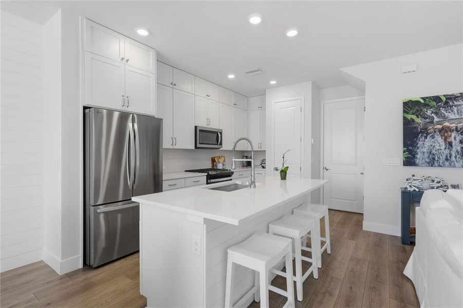 Furnished interior view inside a new home in , Sarasota (Image 16).