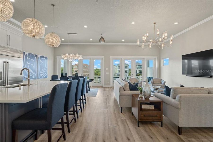 Furnished interior view inside a new home in , Palm Coast (Image 41). Furnished interior view inside a new home in , Palm Coast (Image 41).