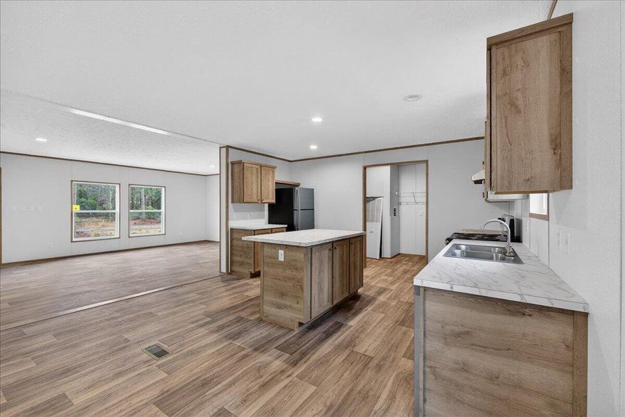 Furnished interior view inside a new home in , Walterboro (Image 8).
