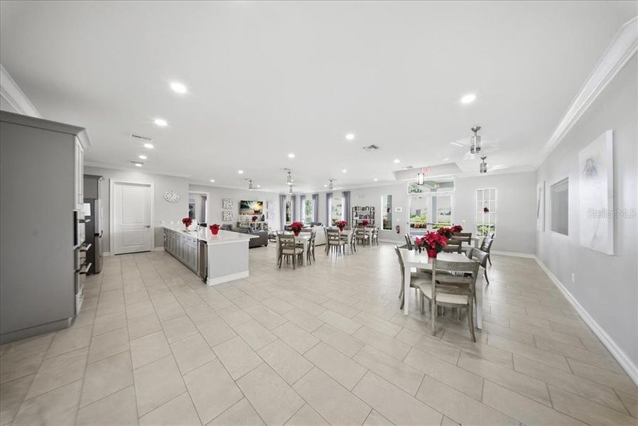 Furnished interior view inside a new home in , Naples (Image 15).